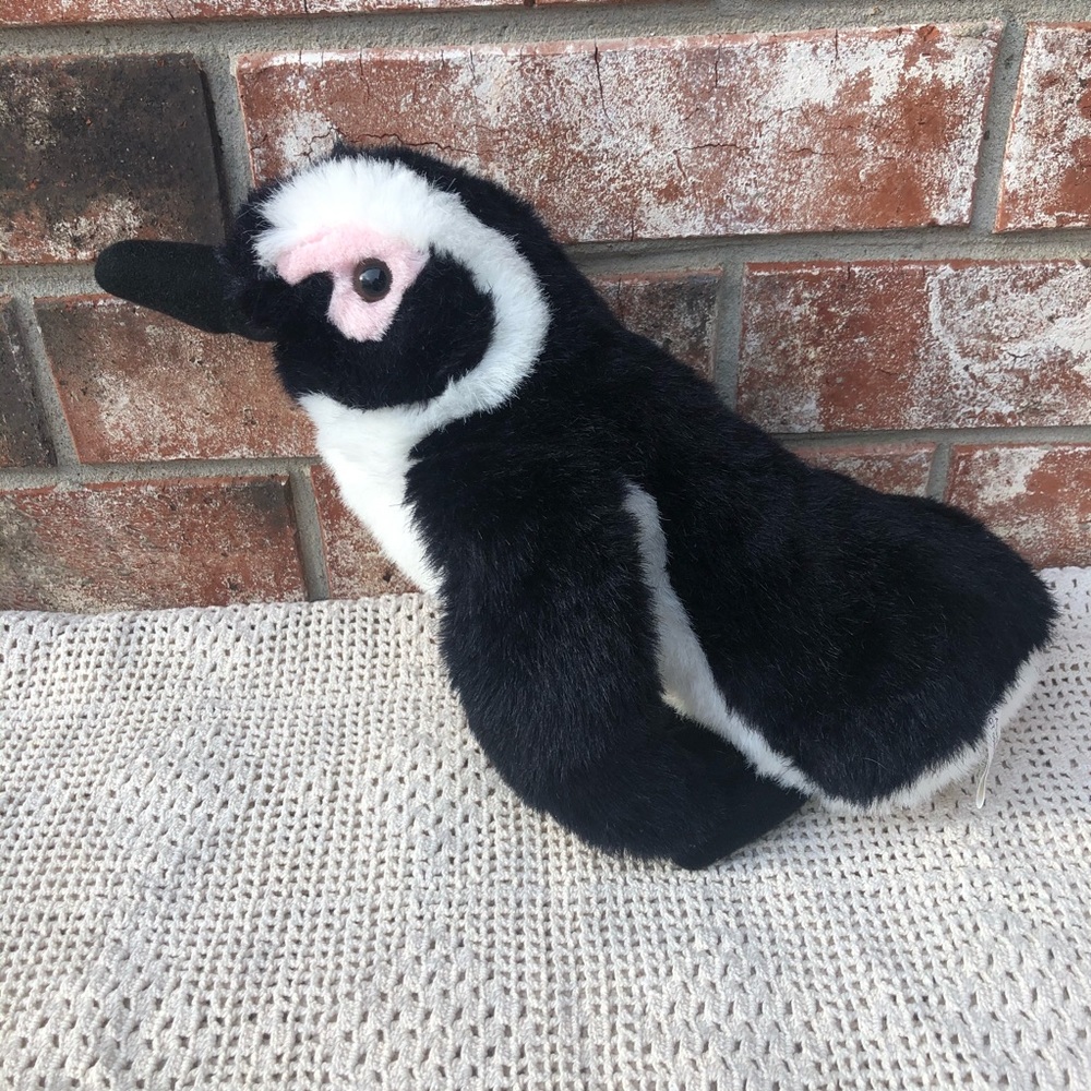 Wildlife Artists African Penguin Plush 11" Black Footed Vintage 1999 Stuffed Toy